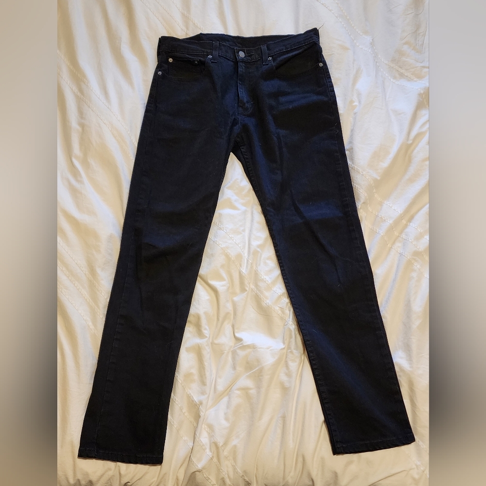 Levi's Men's Black Slim Jeans